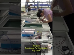 Quiosque de Pagamento QuickExit com LCD de 21,5 polegadas e tela sensível ao toque para solução de estacionamento LPR