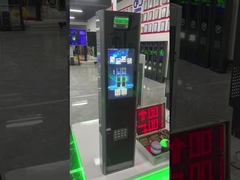 Máquina de estacionamento com câmera de 5MP e ecrã LCD de 18,5 polegadas