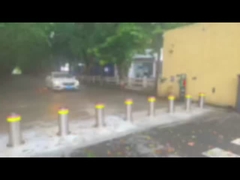 Bolandos de segurança anti-colisão automáticos: escolha entre instalação em flange e embutida