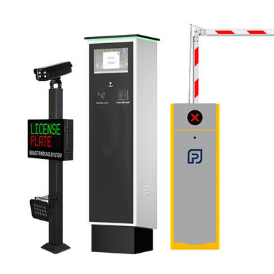 comprar Sistema de estacionamento de reconhecimento de placas de licença de opção de função NFC com solução de quiosque de bilhetes de estacionamento online manufacture