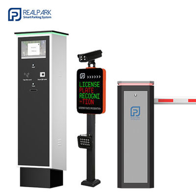 comprar 10.1 polegadas LCD LPR solução de estacionamento máquina de bilhetes de estacionamento de carro com cartão NFC online manufacture