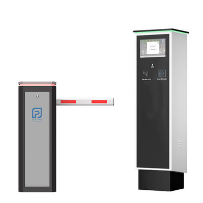 Dispensador de pagamento de bilhetes de estacionamento com leitor de cartões NFC, código QR e máquina POS
