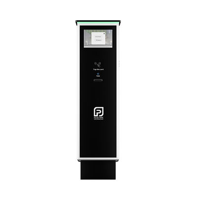 Sistema de estacionamento inteligente com tela LCD de 10,1 polegadas, leitor NFC e impressora térmica